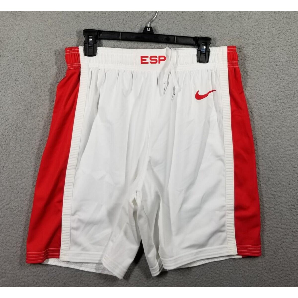 Nike Spain Team Issue Basketball Shorts M Usa Made Olympic CD6235-XXX