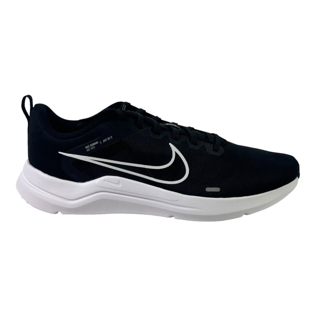 Nike Downshifter 12 Men s Size 13 Black/white Running/walking Sneaker