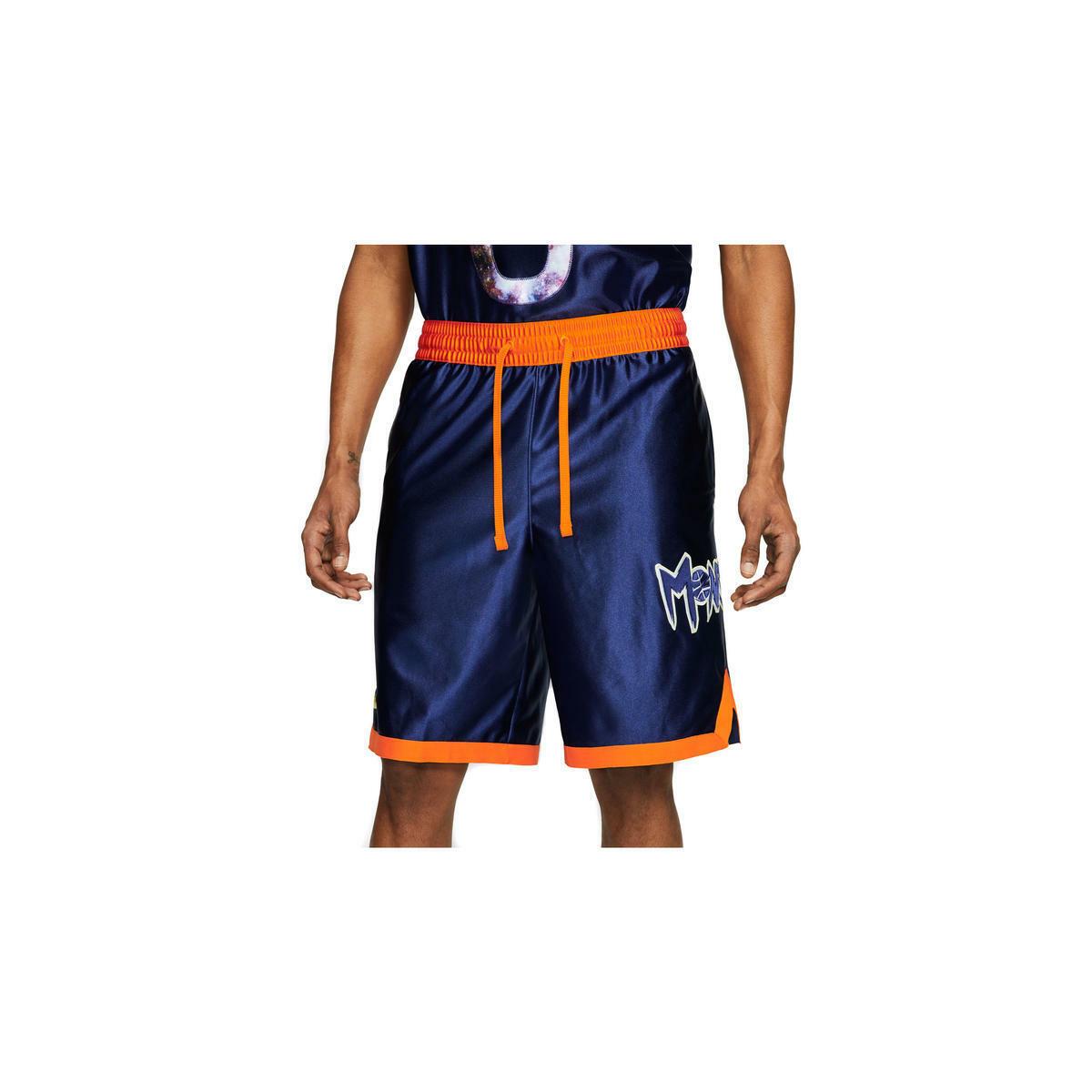 Nike Monstars Space Jam Basketball Shorts CW4280-455 Navy Blue Men`s Size Medium