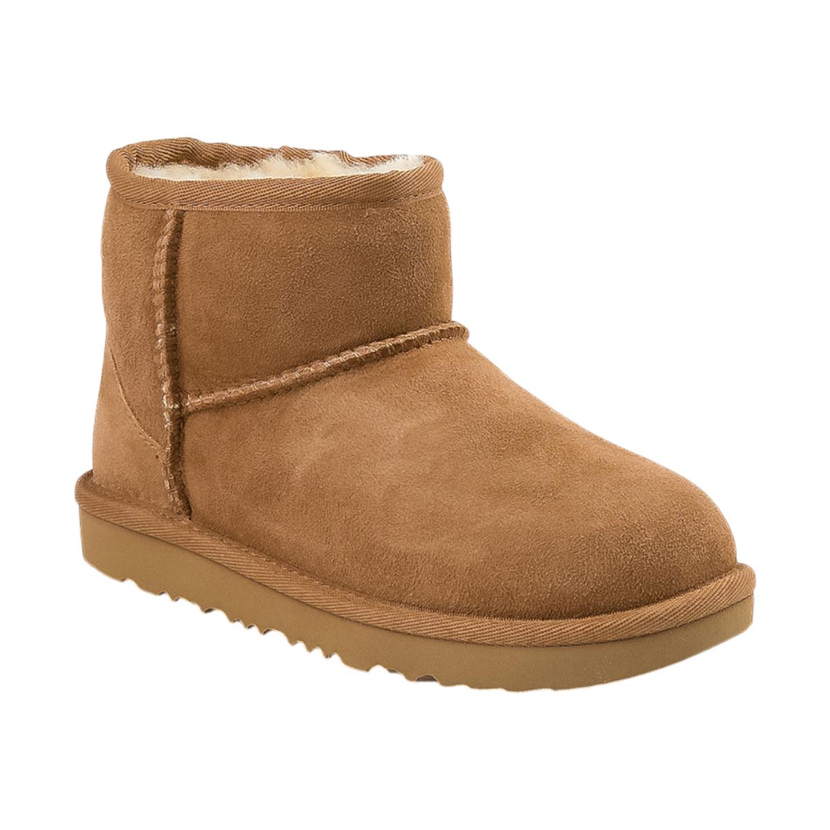 Big Kids Ugg Classic Mini II Boot - Chestnut Suede Size 5 US 1017715K