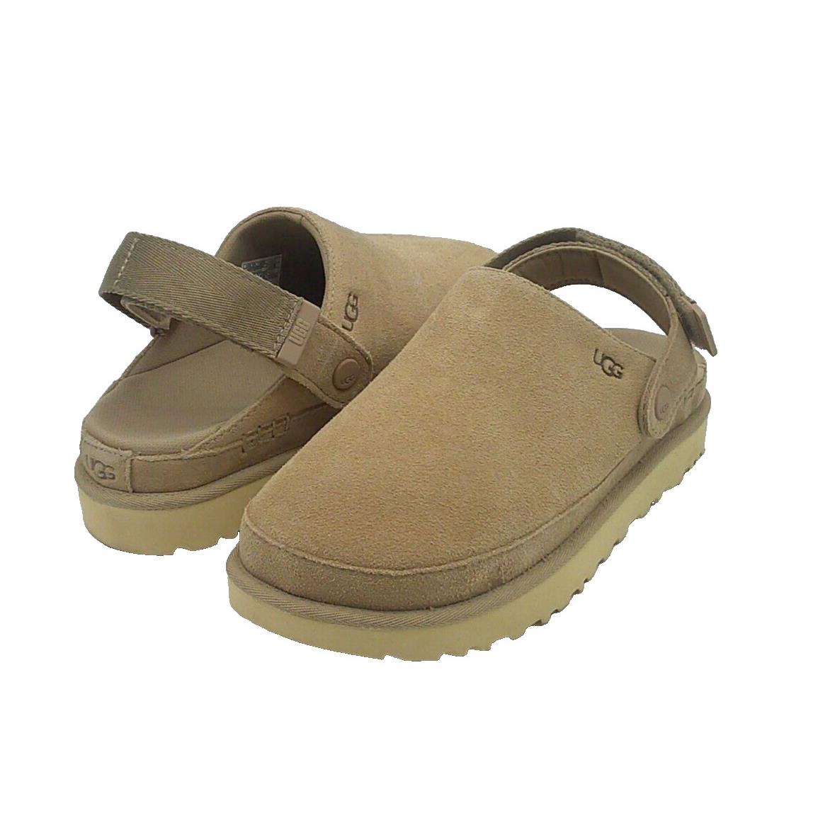 Ugg Goldenstar Clog Women Suede Sand US 11 /uk 9 /eu 42 - SAND