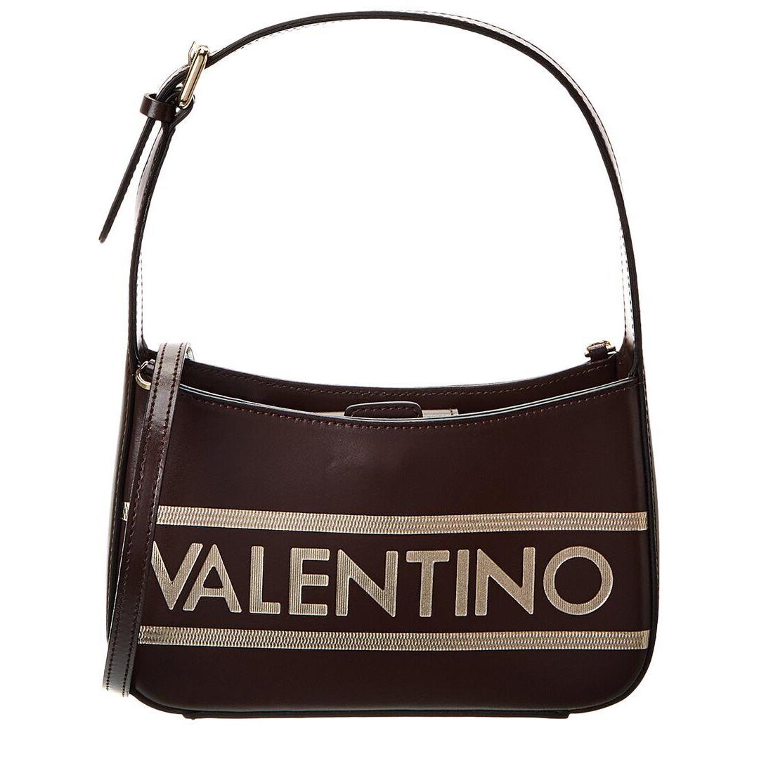 Valentino By Mario Valentino Kai Lavoro Leather Crossbody Women`s Brown