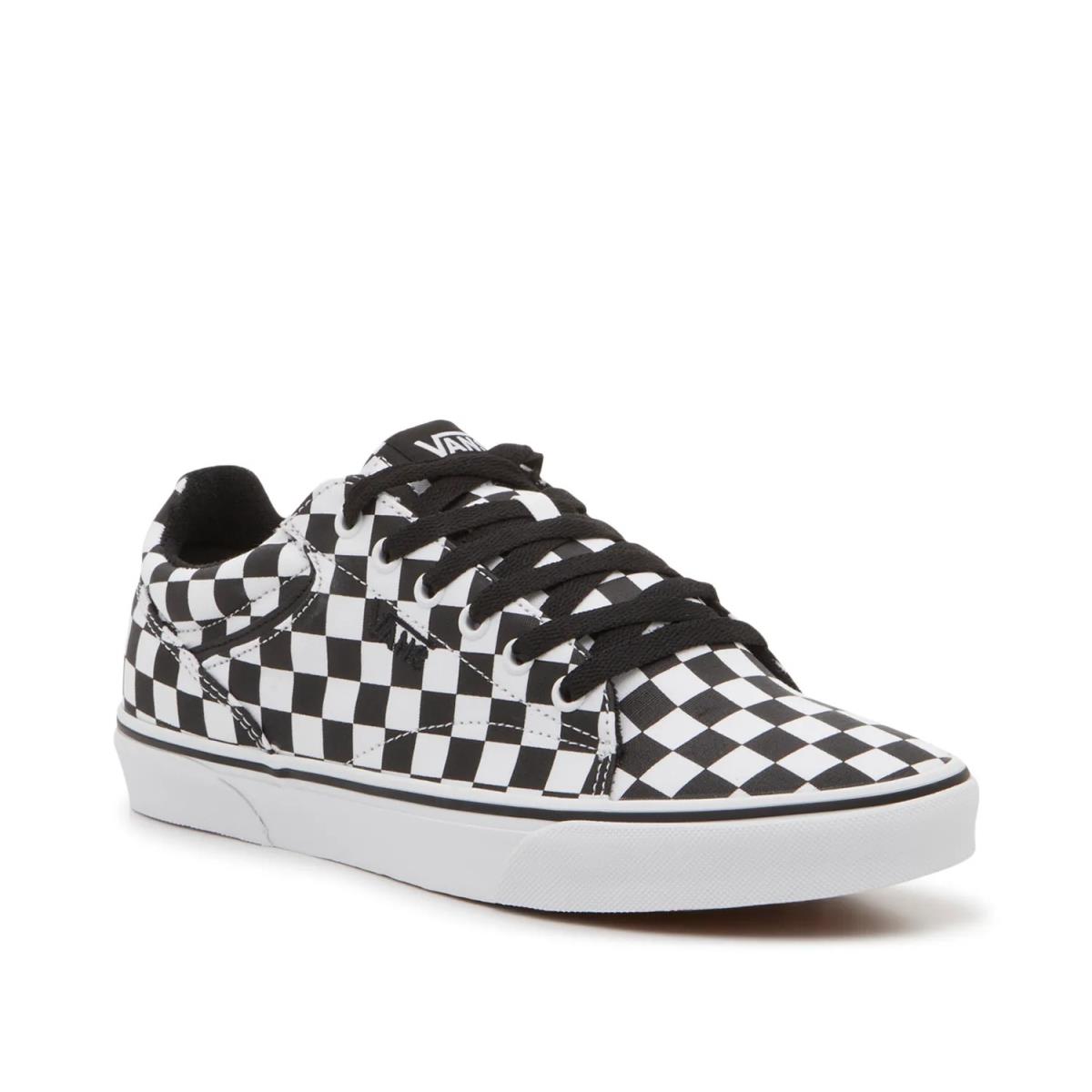 Man`s Fashion Sneakers Vans Seldan Sneaker - Black/White