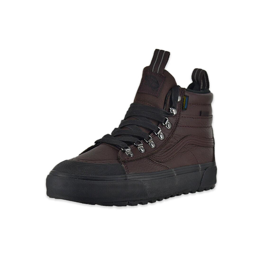 Vans Mte SK8-Hi DR Waterproof Sneakers Chocolate/black Casual Shoes - Chocolate/Black