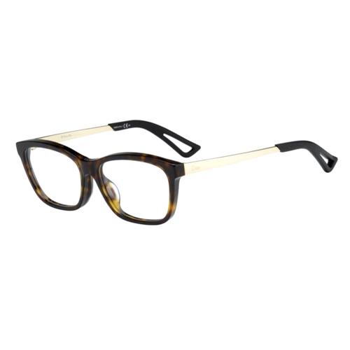 Christian Dior CD3288F Qsh 5 Havana Full Rim Rectangle Optical Frame