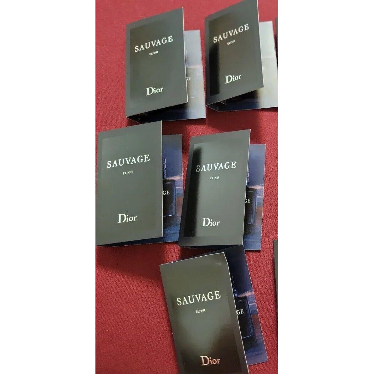 5X Dior Sauvage Elixir Fragrance Samples 1 ML Each For Men