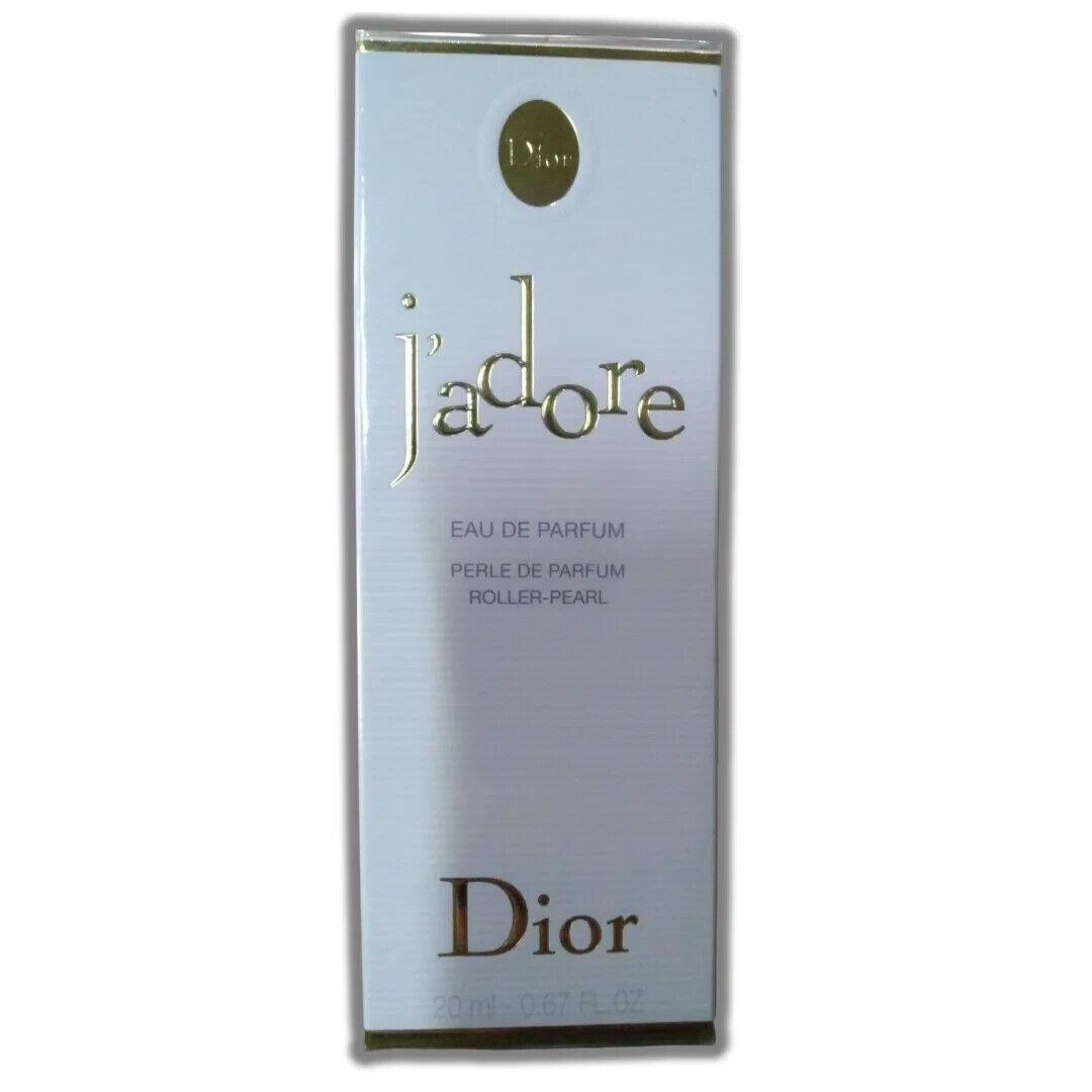 Dior J`adore Eau De Toillete Roller-pearl Perfume For Women 0.67 Oz Rollerball