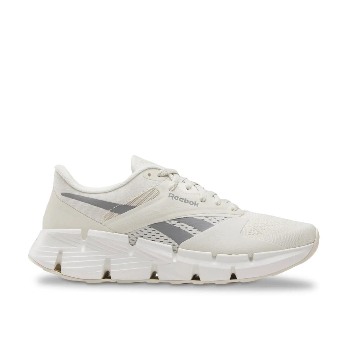 Woman`s Athleisure Reebok Zig Dynamica 5.0 Sneaker - Alabaster