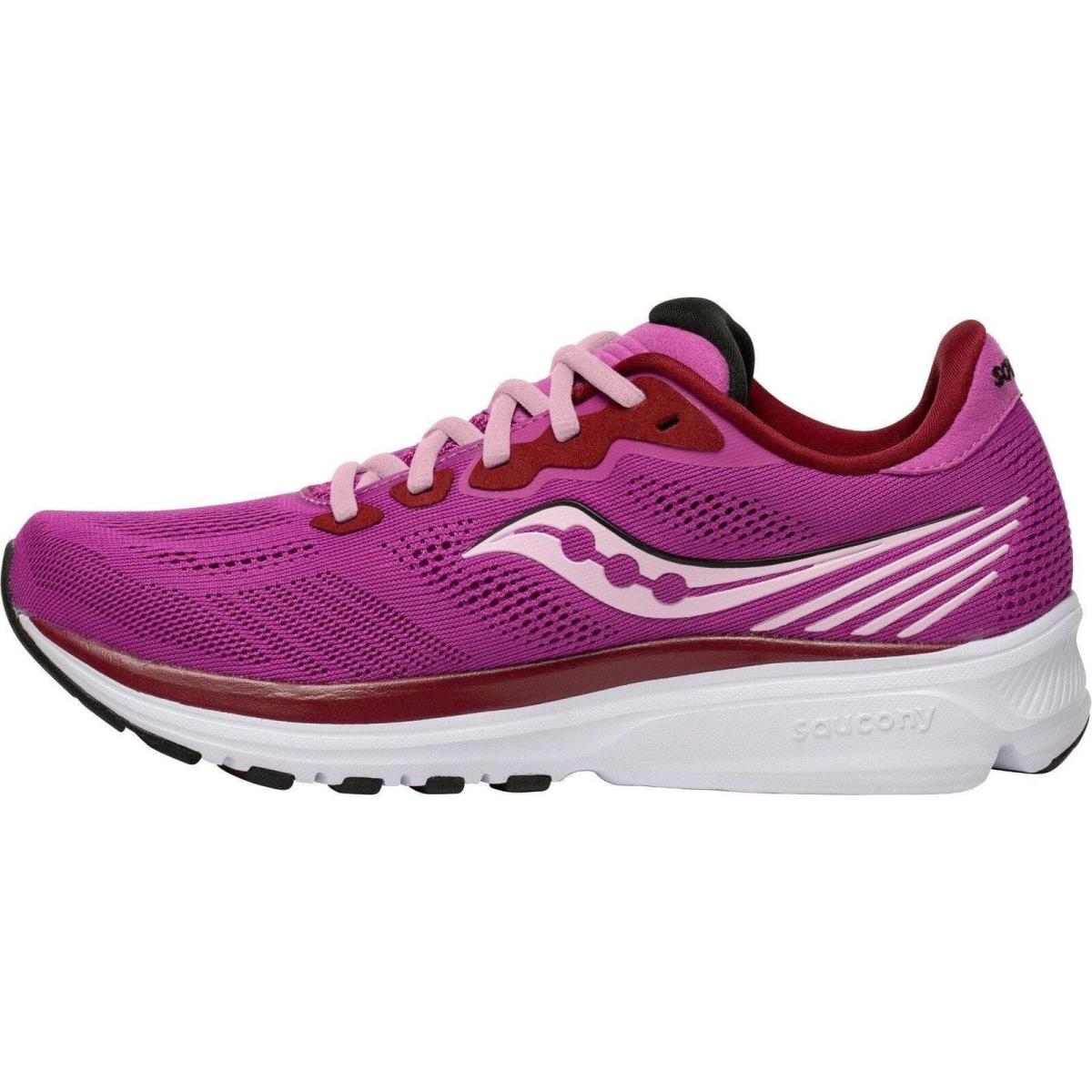 Women`s Saucony Ride 14 - Razzle/Fairytale