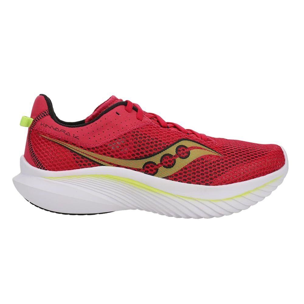 Saucony Women`s Kinvara 14 Sneaker Red Rose 10 - Red Rose