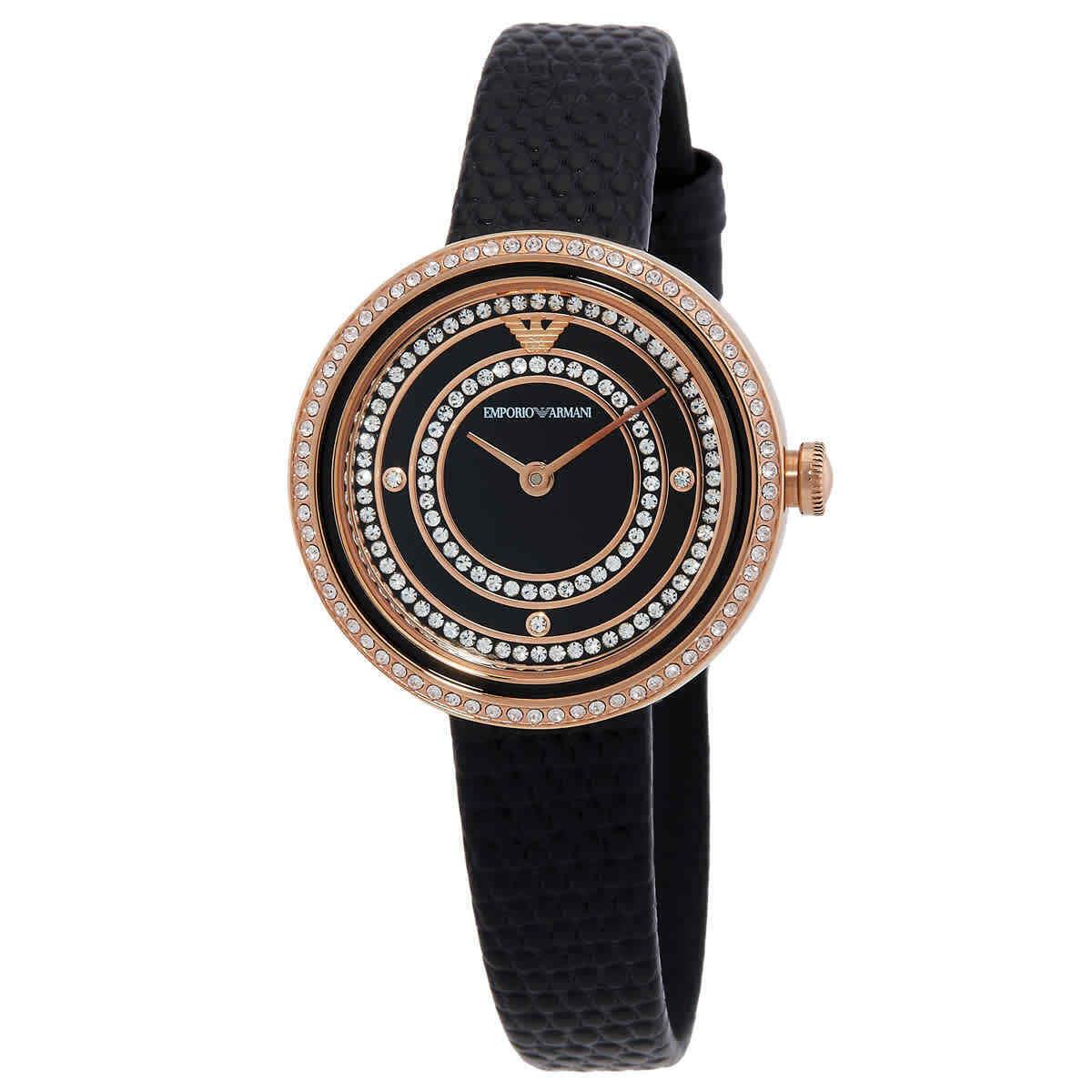 Emporio Armani Rosa Quartz Crystal Ladies Watch AR11493