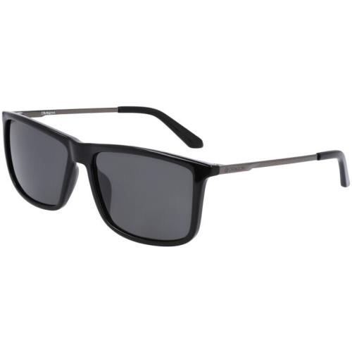 Dragon Dr-damien-ll 001 Sunglasses Men s Shiny Black/ll Smoke Lenses 61mm - Frame: Black, Lens: Gray