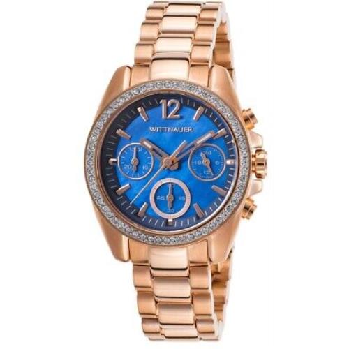 Wittnauer Lucy Chronograph Rose Gold-tone Ladies Watch WN4041