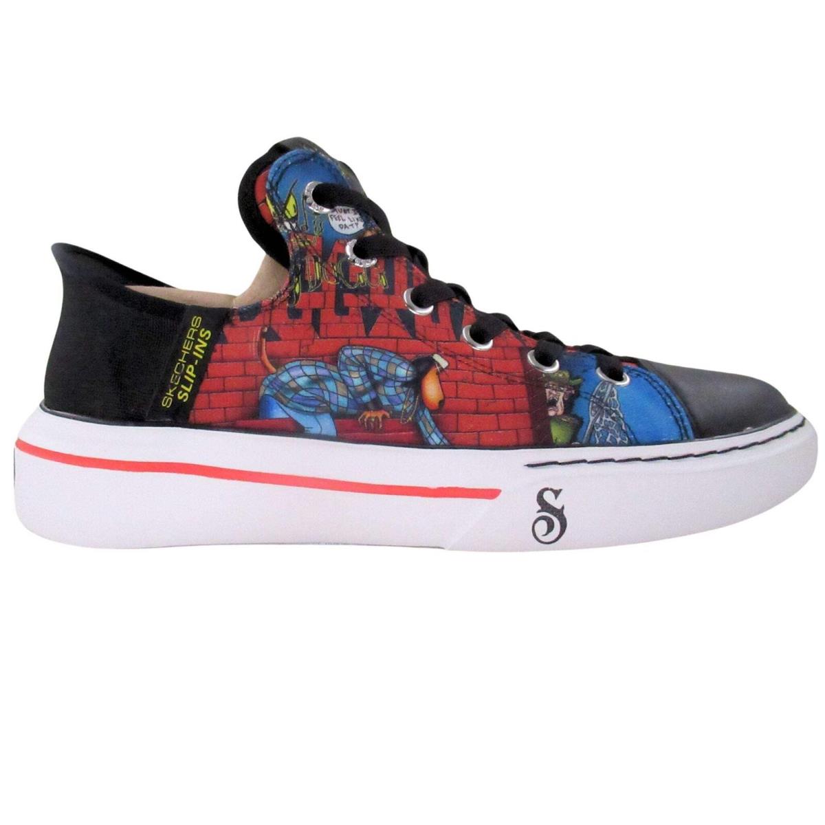 Skechers Men`s 251031 Snoop One-doggy Style Slip-in`s Red Multi Casual Shoes - Red / Multi