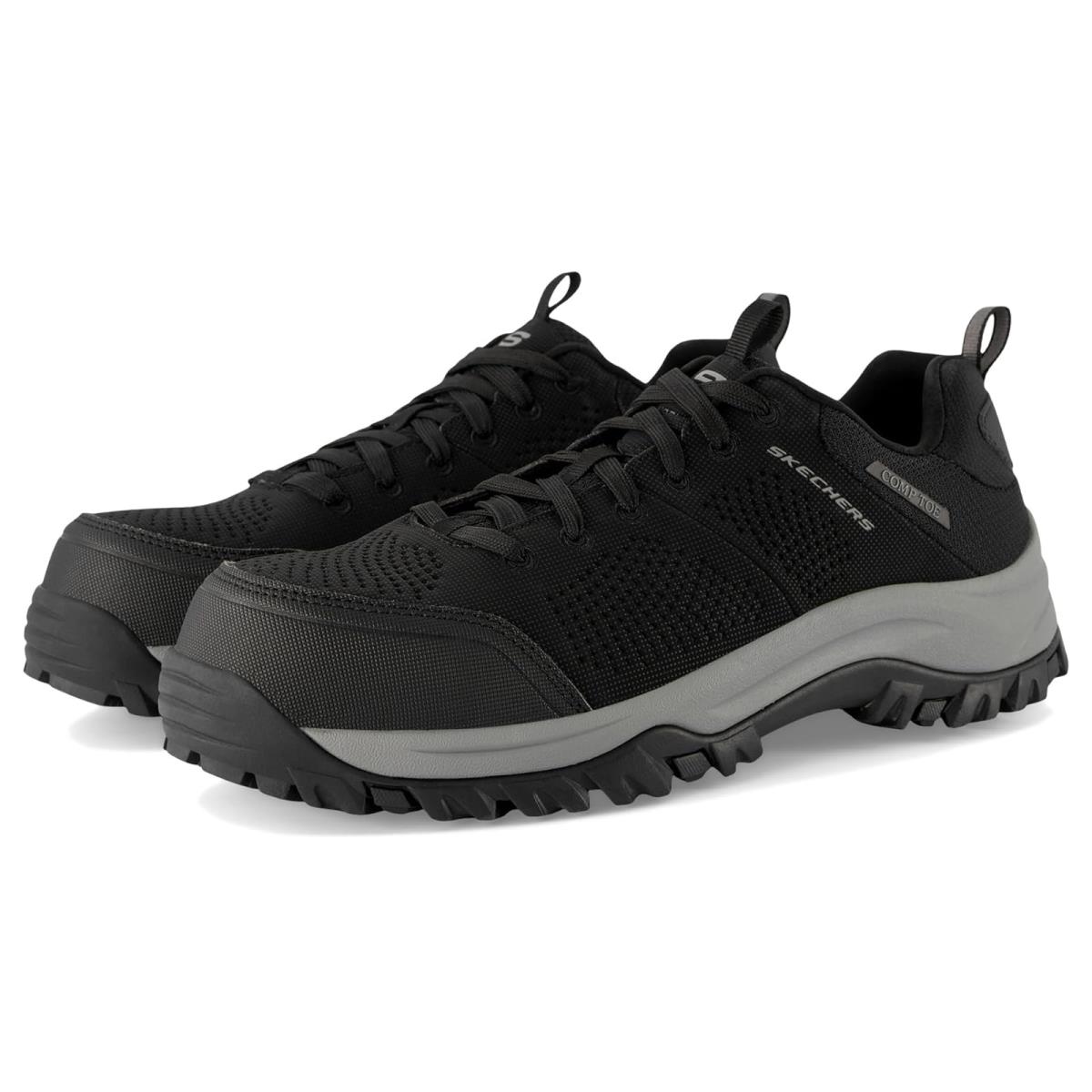 Man`s Boots Skechers Work Relment - Byrin Comp Toe Black