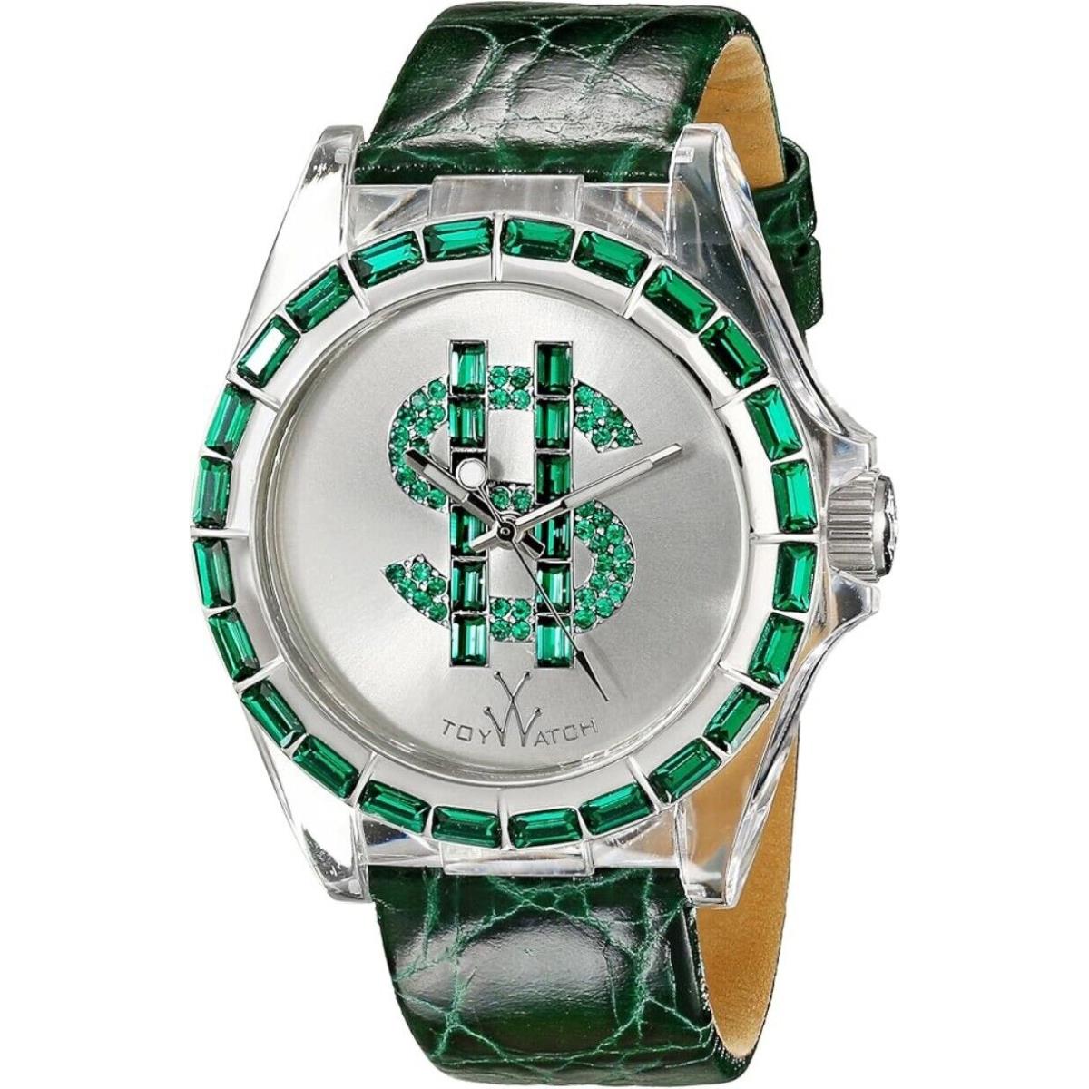 Toywatch Toy Watch Unisex D11SLG Analog Display Quartz Green Watch