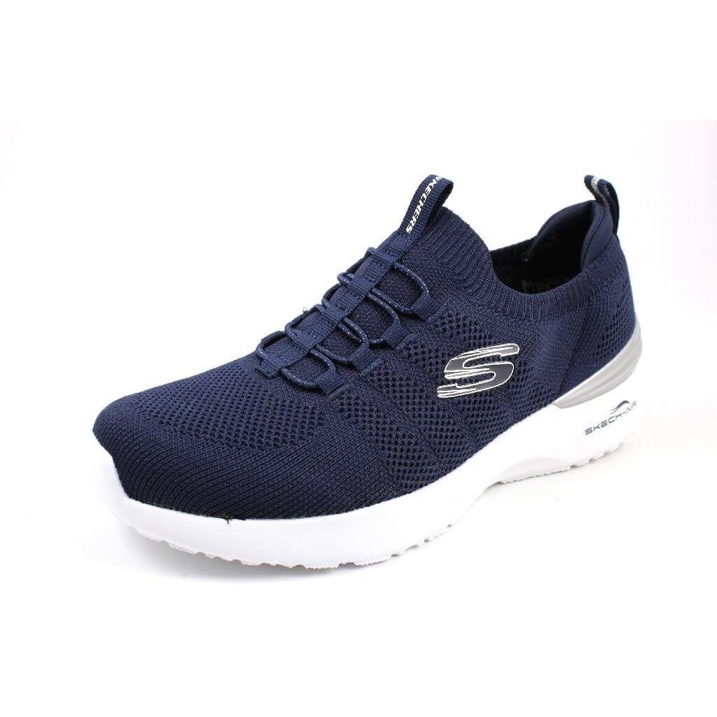 Skechers Sport Women`s Skech-air Dynamight-perfect S Sneaker Navy/silver US7.5