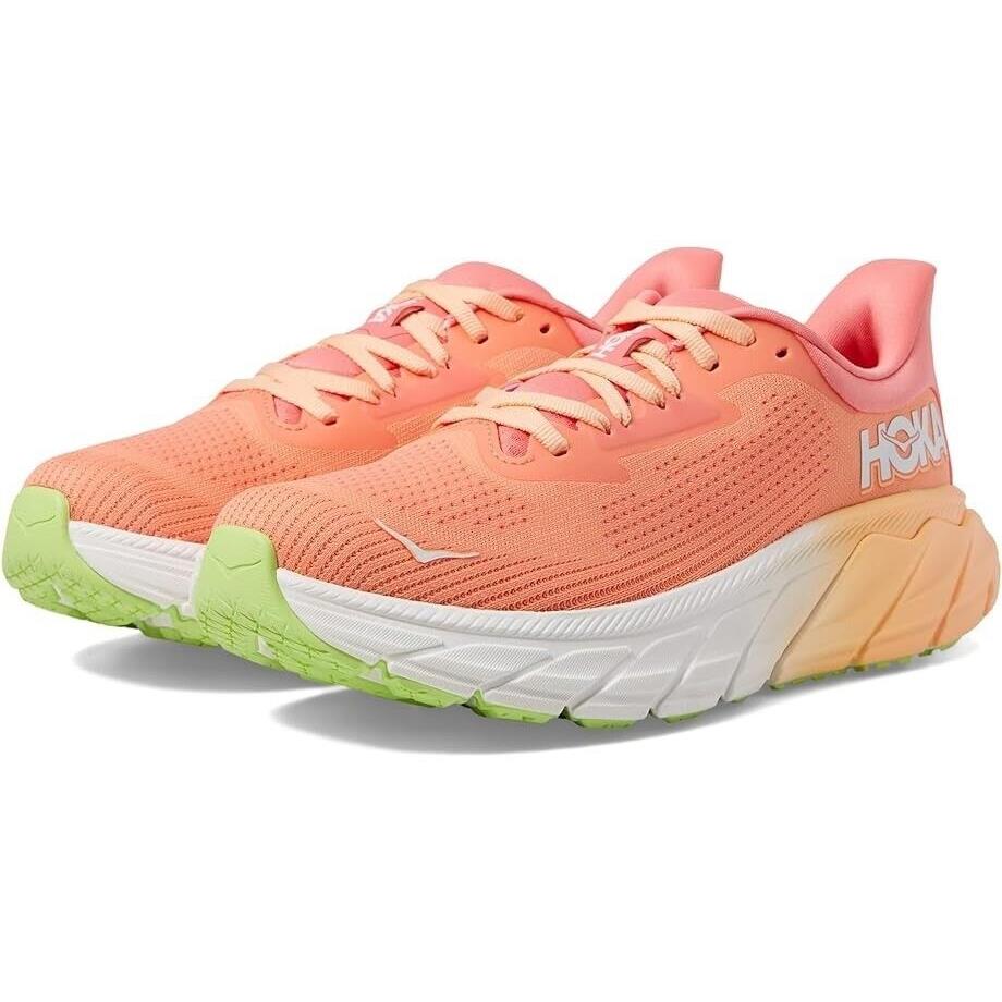 Women`s Hoka Arahi 7 Papaya Coral Various Sizes