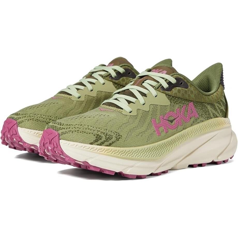 Women`s Hoka Challenger 7 Forest Beet Root Various Wide Sizes