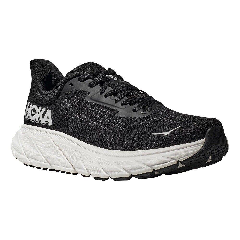 Women`s Hoka Arahi 7 Black White Various Sizes