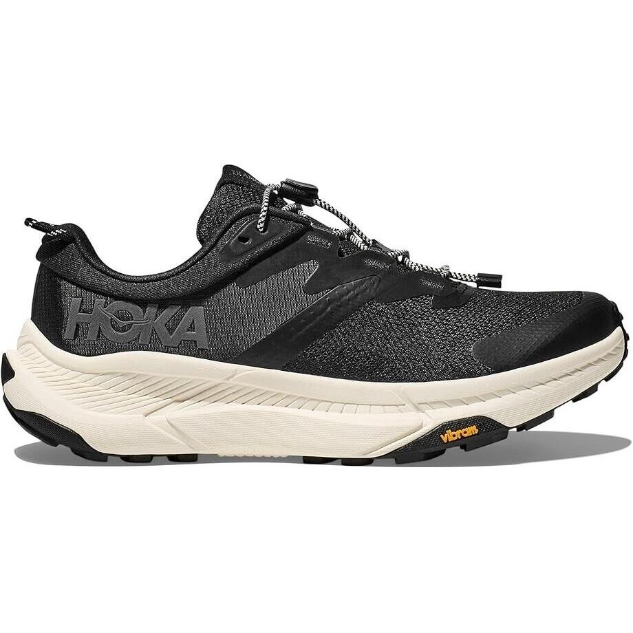 Women`s Hoka Transport Black Alabaster Various Wide Sizes W/ Box