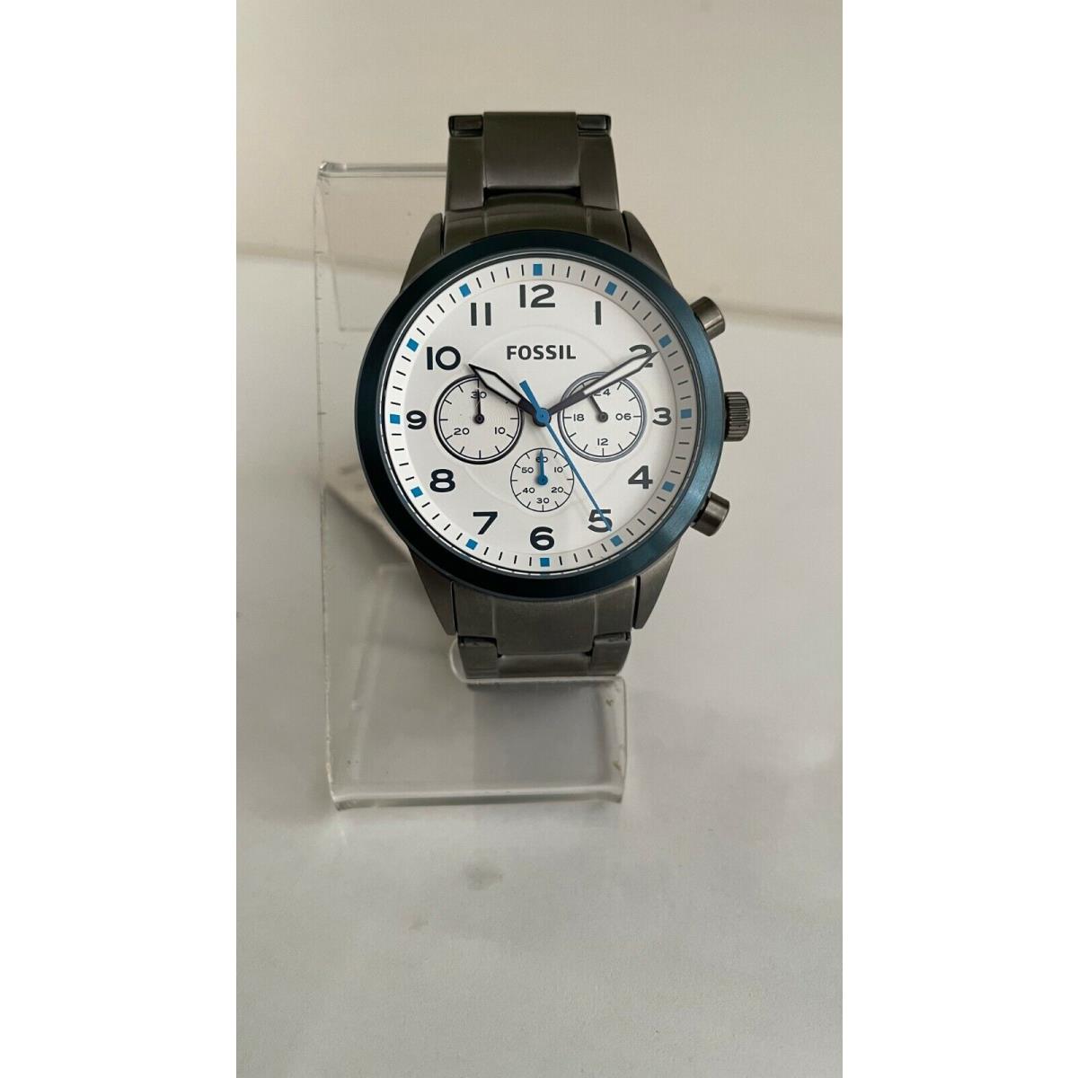 Fossil BQ2234 Men`s Chronograph Gunmetal Stainless Steel Watch