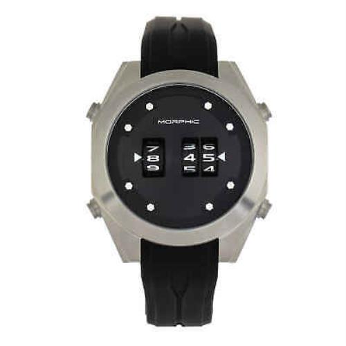 Morphic M76 Series Quartz Black Dial Men`s Watch 7601