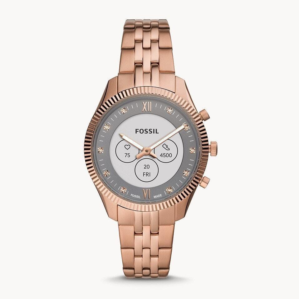 Fossil Women`s Mini 38mm Stainless Steel Smart Watch