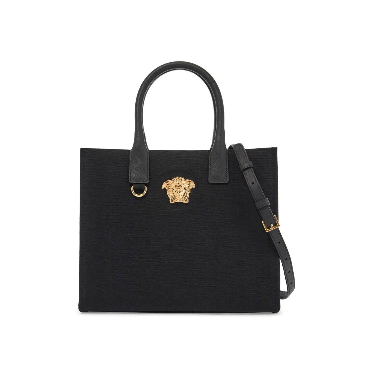 Versace Canvas Small La Medusa Tote Bag