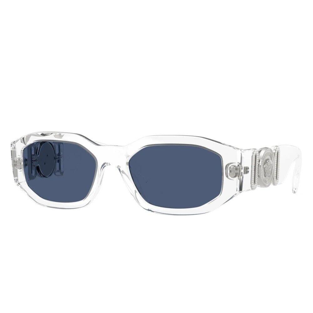 Versace VE4361 148/80 Transparent/dark Blue Sunglasses DA