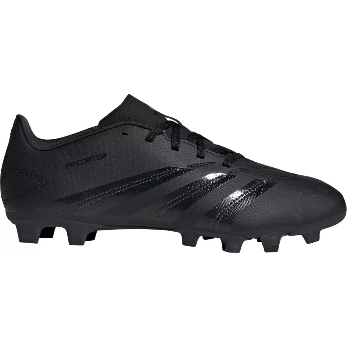 Mens Adidas Pedrator Club Fxg Black Knit Soccer Cleats