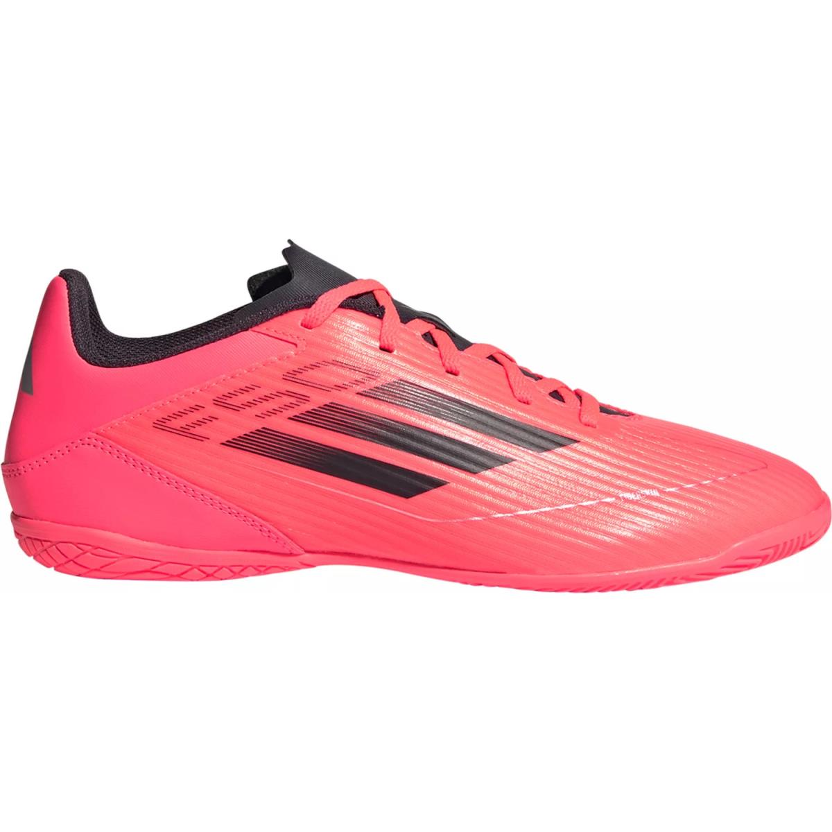 Mens Adidas F50 Club Indoor Red Black Fiberskin Soccer Shoes