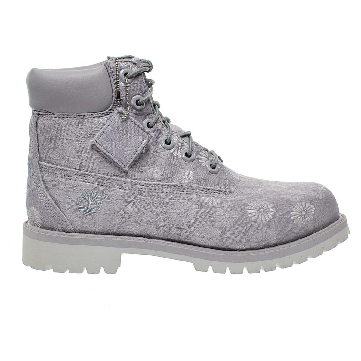 Little Kid`s Timberland 6 In. Premium Floral Grey TB0A197Z 050