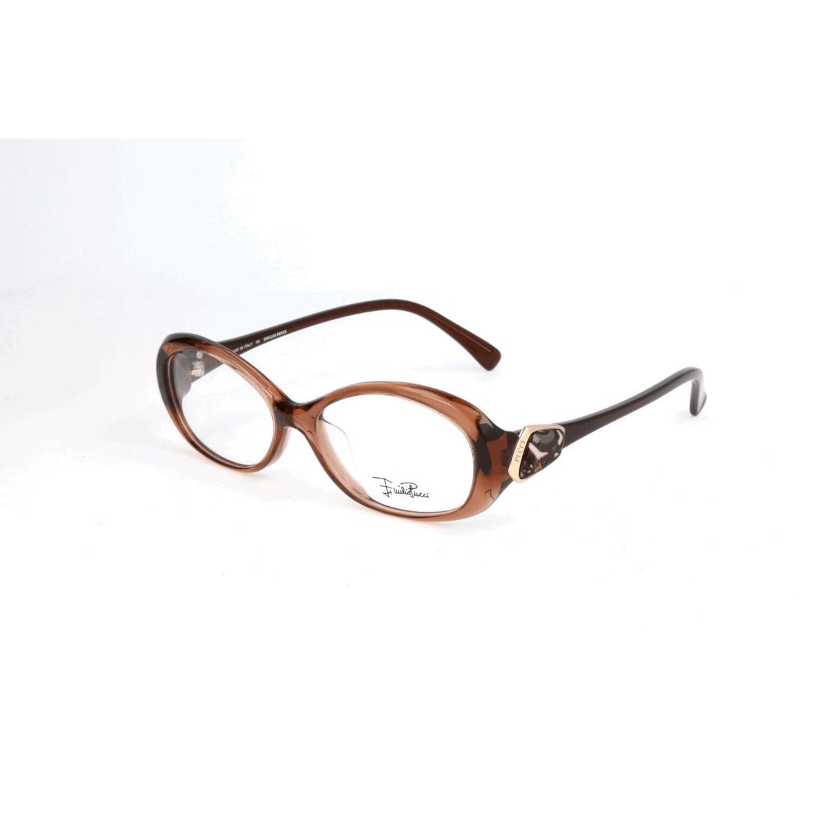 Newt 100%AUTHENTIC Emilio Pucci EP2618 207 Brown Eyeglasses W Case 53 15 140