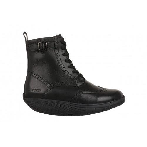 Mbt Women`s Winka Ankle Lace Zip Boot Level 3 Rock Black or Brown 2colors Black-703319-03F