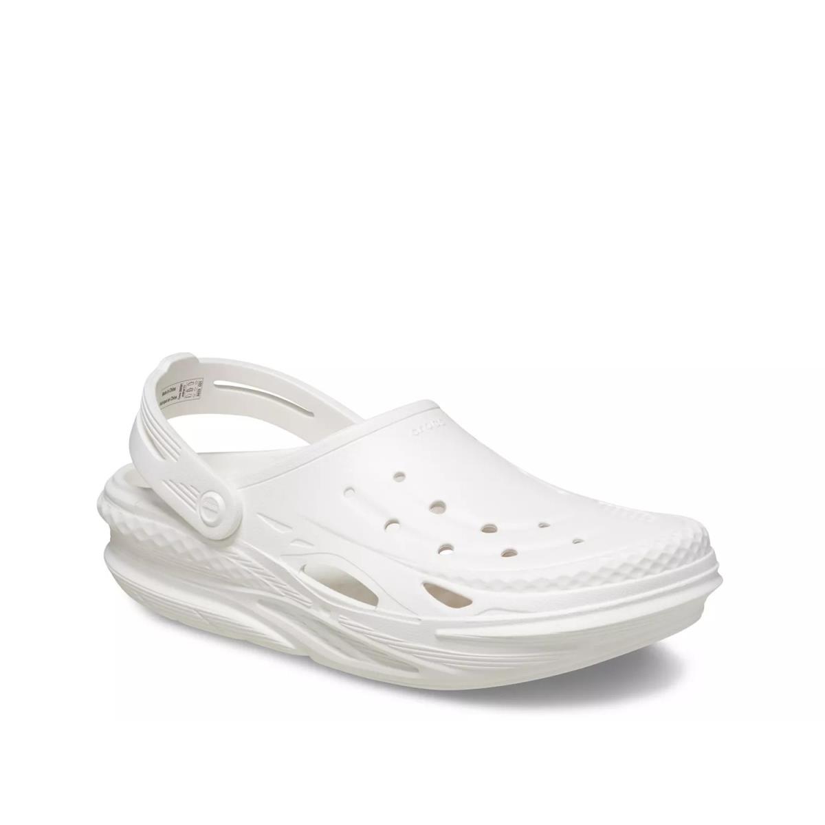 Woman`s Sandals Crocs Off Grid Clog White