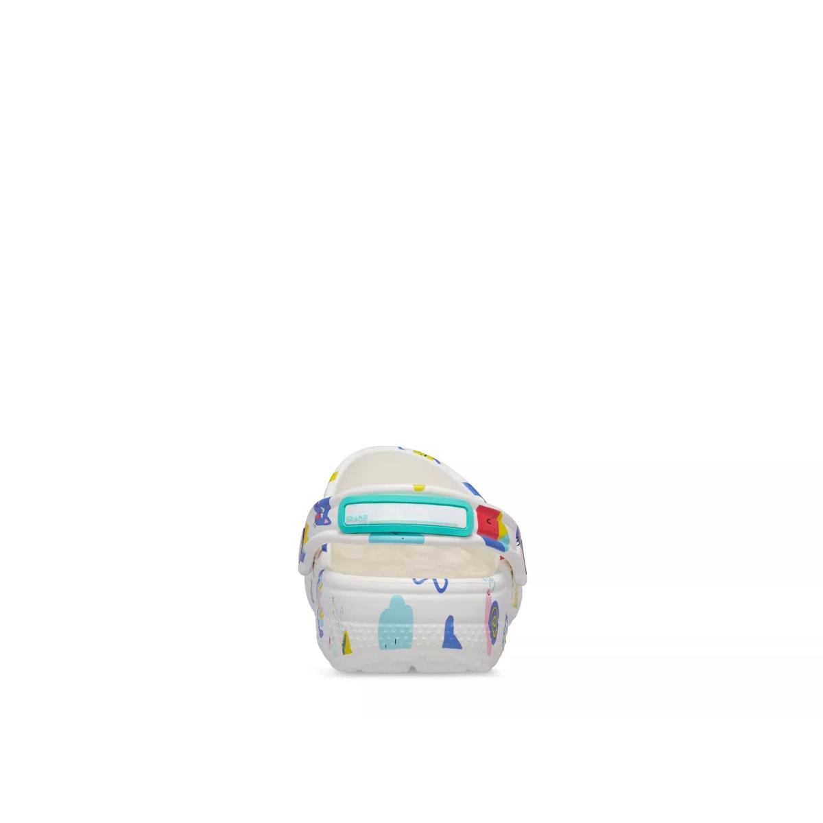Crocs shoes  - White/Multicolor 9