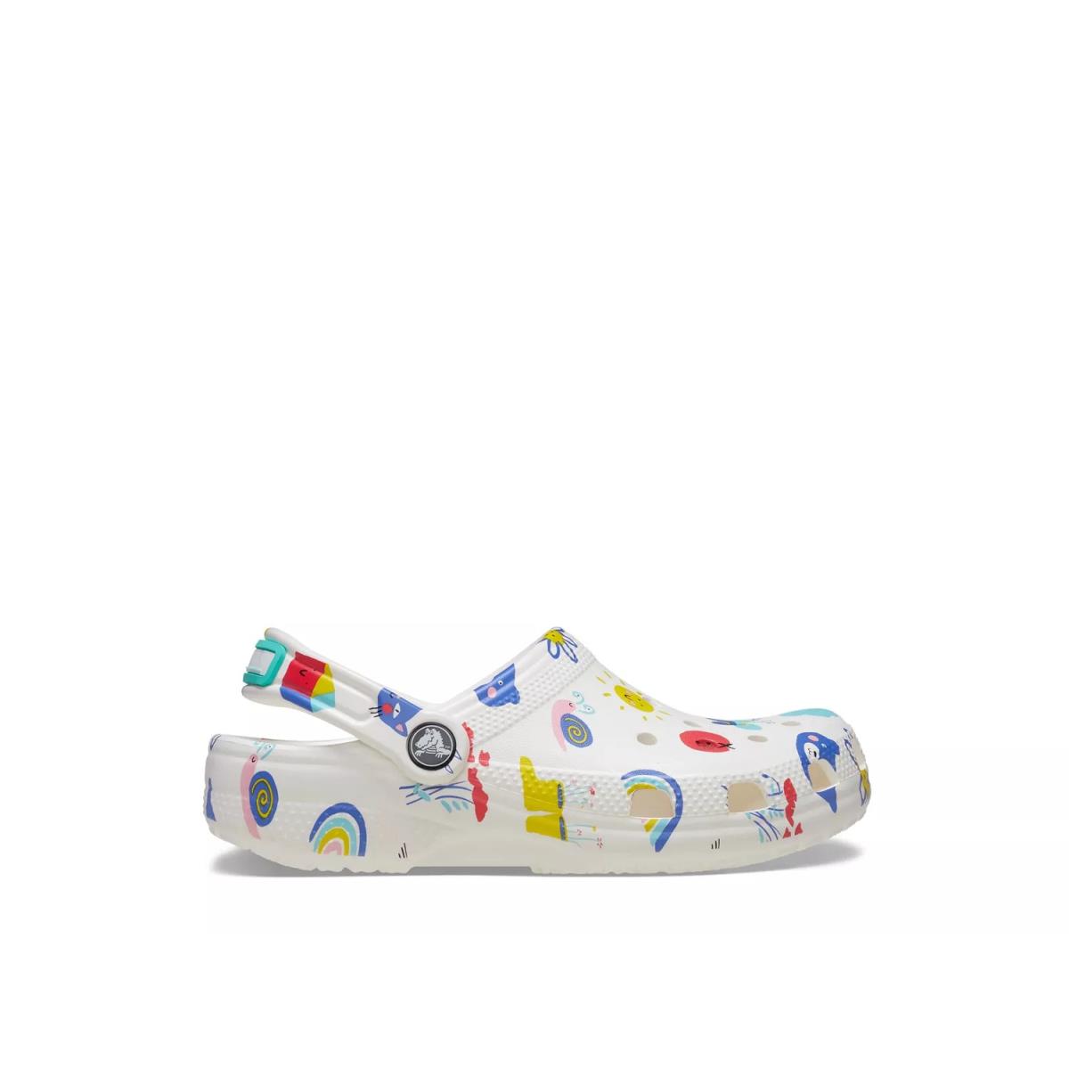 Crocs shoes  - White/Multicolor 10