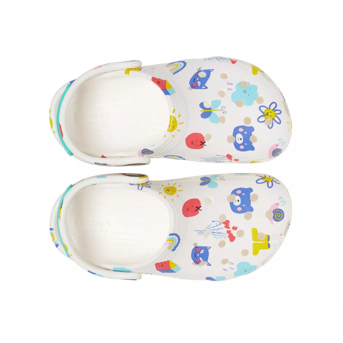 Crocs shoes  - White/Multicolor 12