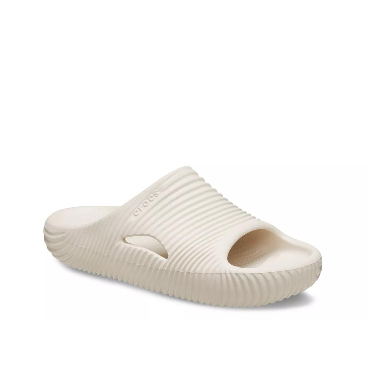 Woman`s Sandals Crocs Mellow Tide Recovery Slide Sandal Stucco
