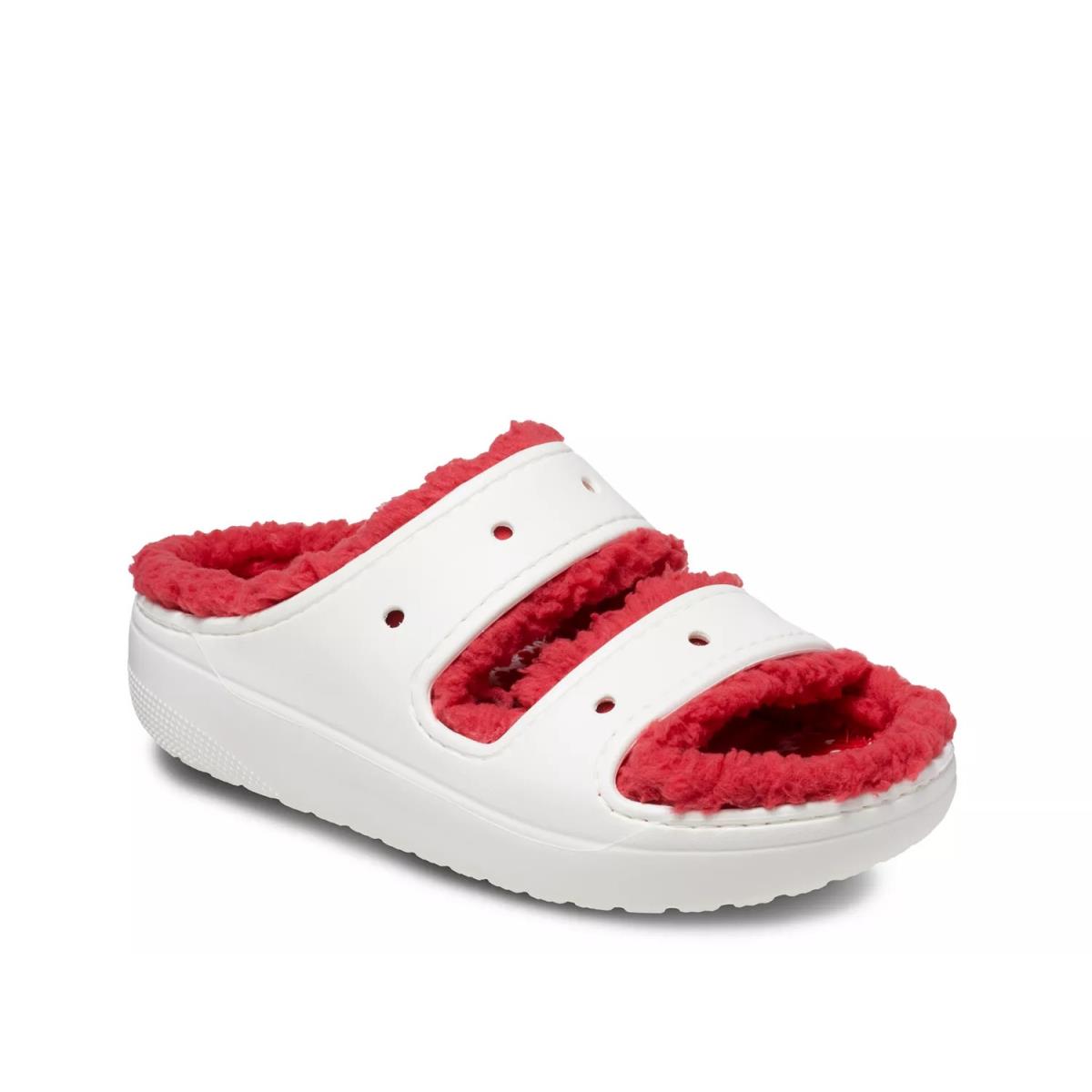 Man`s Sandals Crocs Classic Cozzzy Holiday Sweater Sandal Multicolor