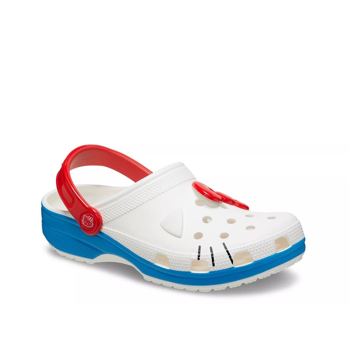 Man`s Sandals Crocs Hello Kitty Classic Clog White/Red