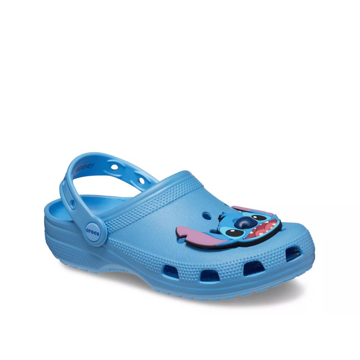 Woman`s Sandals Crocs Stitch Classic Clog Oxygen Blue