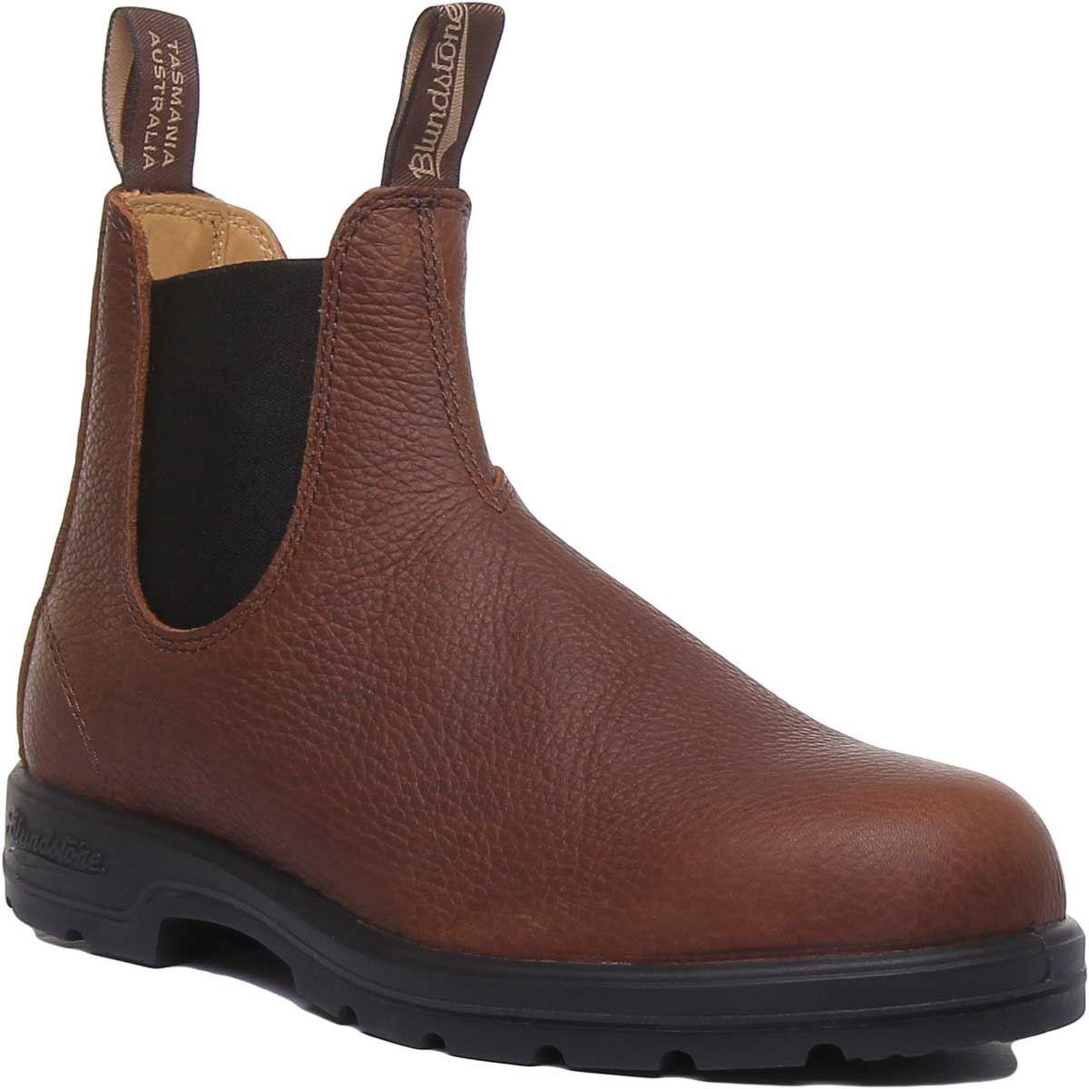 Blundstone 1445 Leather Lined In Pebbled Brow In Brown Size US 7 - 13