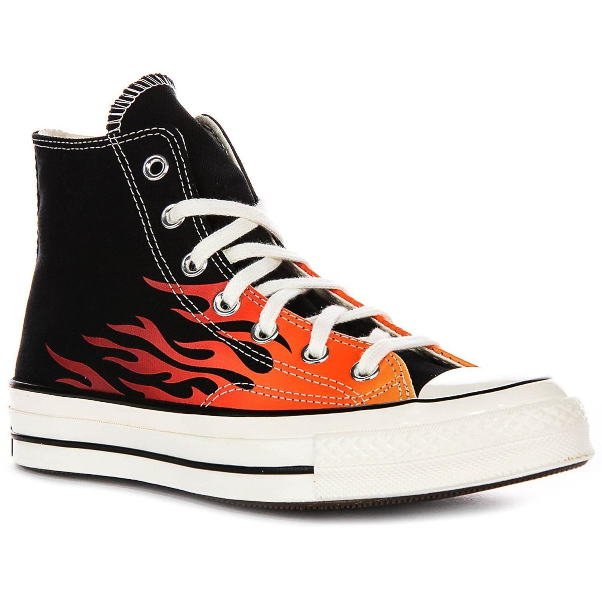 Converse 165024C Chuck 70 Hi Flame Lace Up Mens Trainer Flame US 4.5 - 9.5 - FLAME