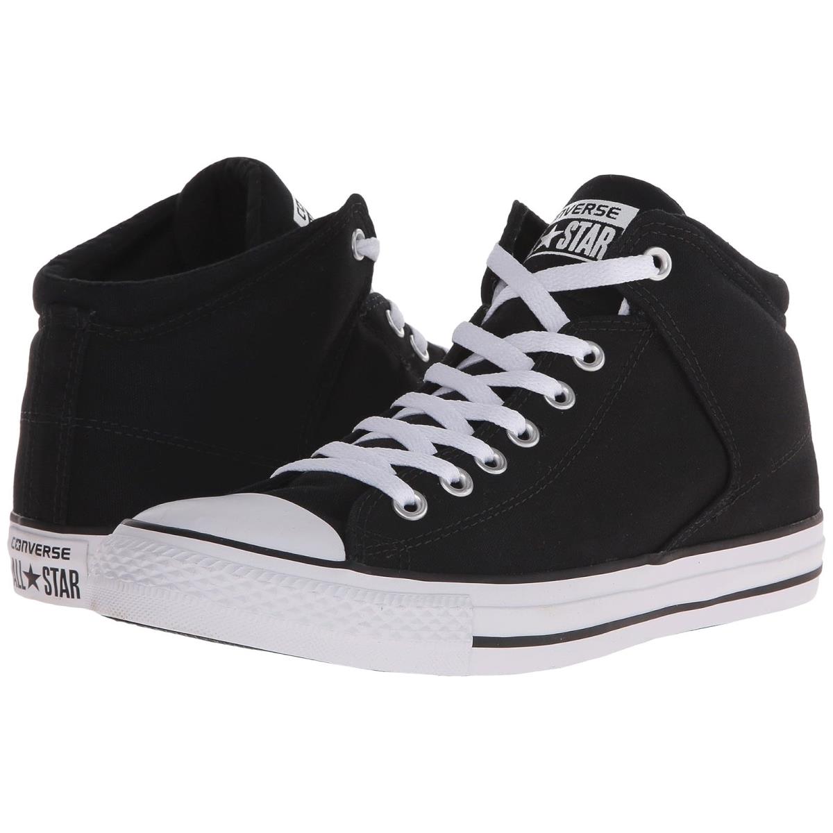 Unisex Shoes Converse Chuck Taylor All Star High Street High Top Sneaker - Black/Black/White