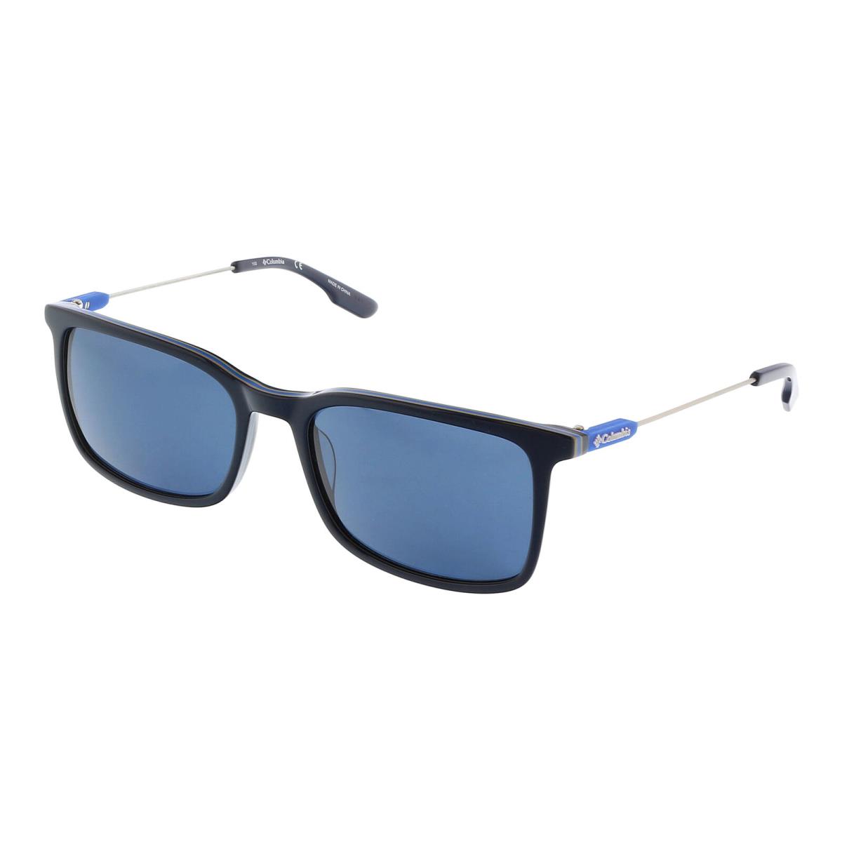 Columbia C549S Mystic Trail 410 Navy Modified Rectangle Sports Sunglasses