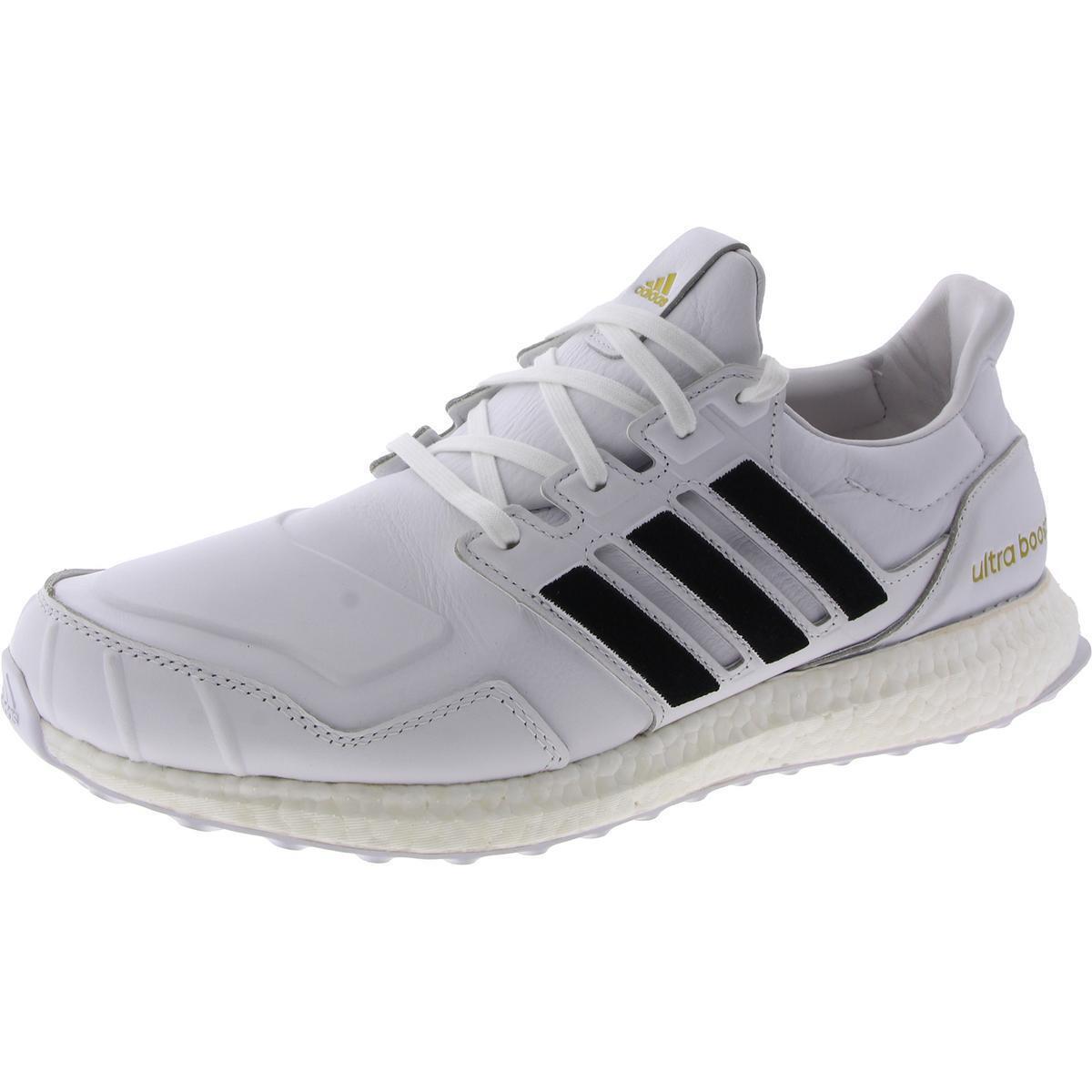 Adidas Mens Ultraboost Dna White Running Training Shoes 13 Medium D 3089 - White/Black/Gold Metallic