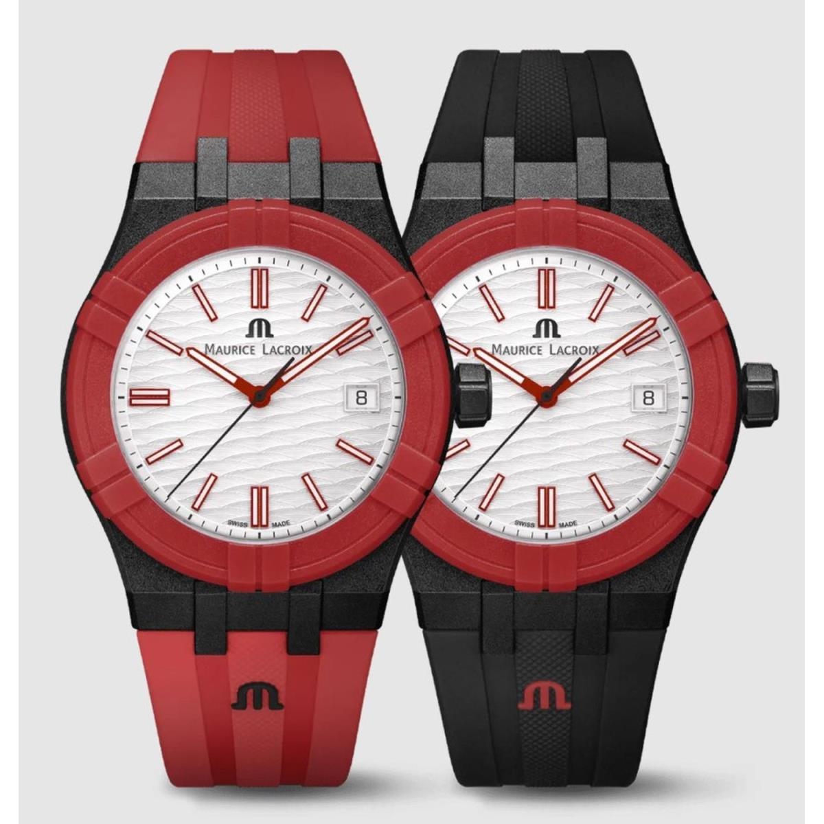 AI2008-04010-400-J Men`s Aikon Tide White Dial Quartz by Maurice Lacroix
