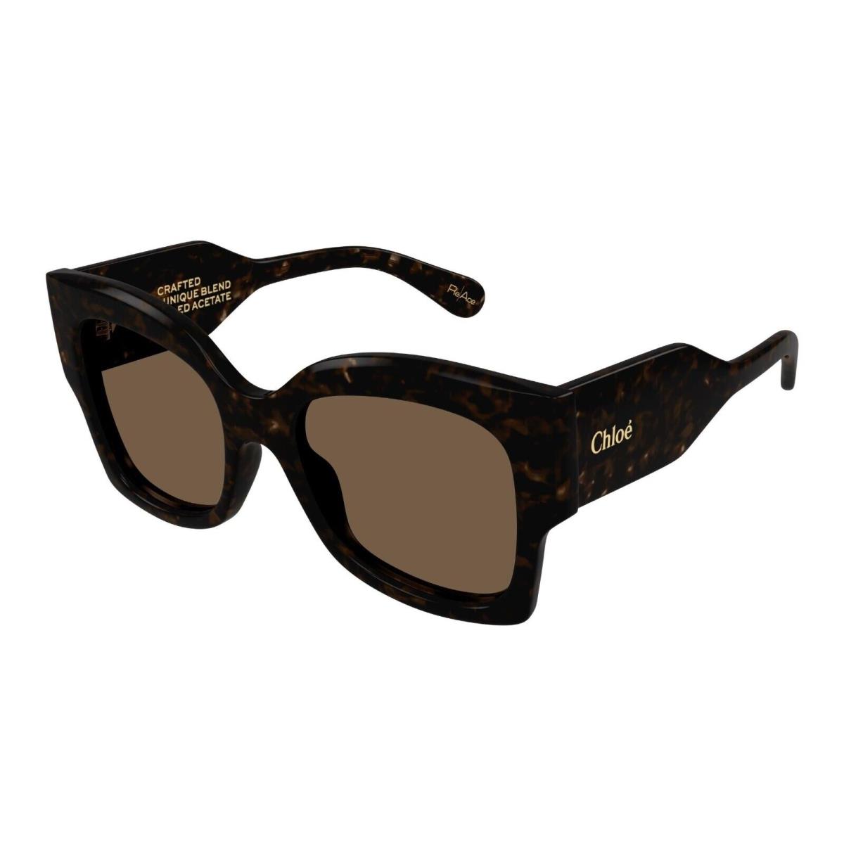 Chlo CH0252S Havana/brown 002 Sunglasses by Chloé